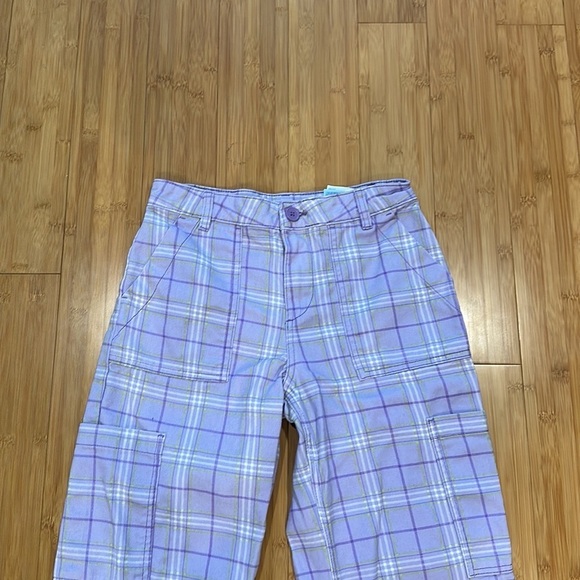 H&M divided plaid jeans size 2 women’s - Picture 4 of 9